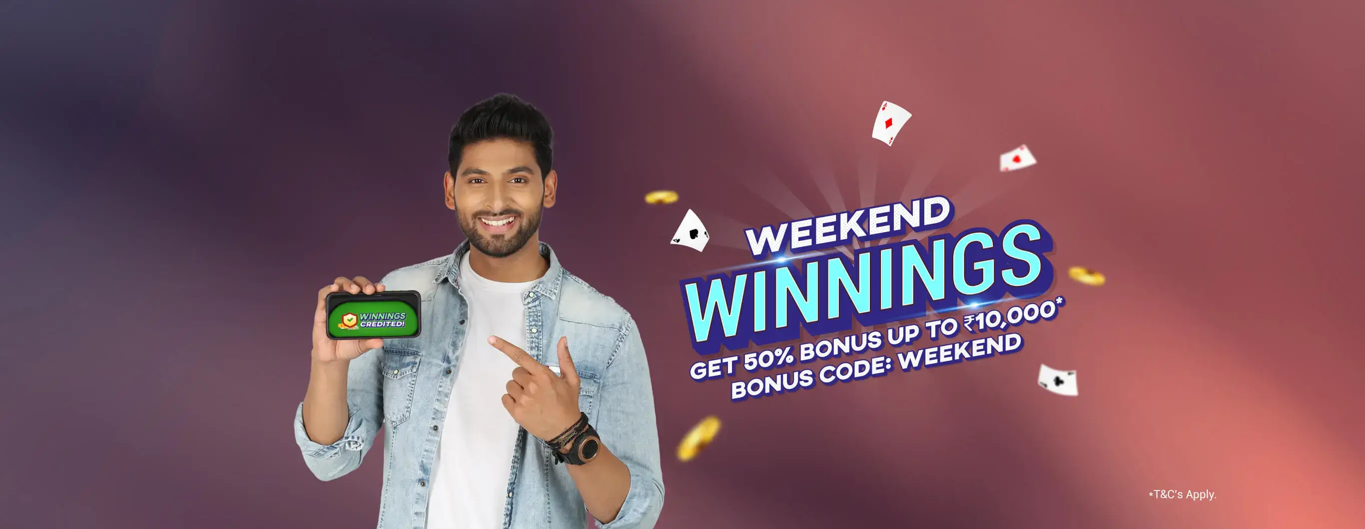 Rummy weekends Offers